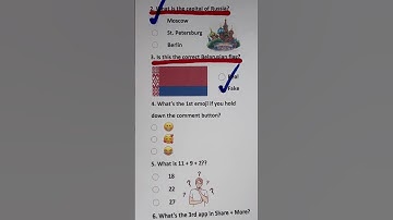 how many did you get #quizchallenge #quiztime #generalknoledgegkq #quizgame