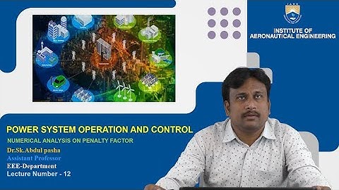 Numerical Analysis on Penalty Factor by Dr. Sk Abdul Pasha