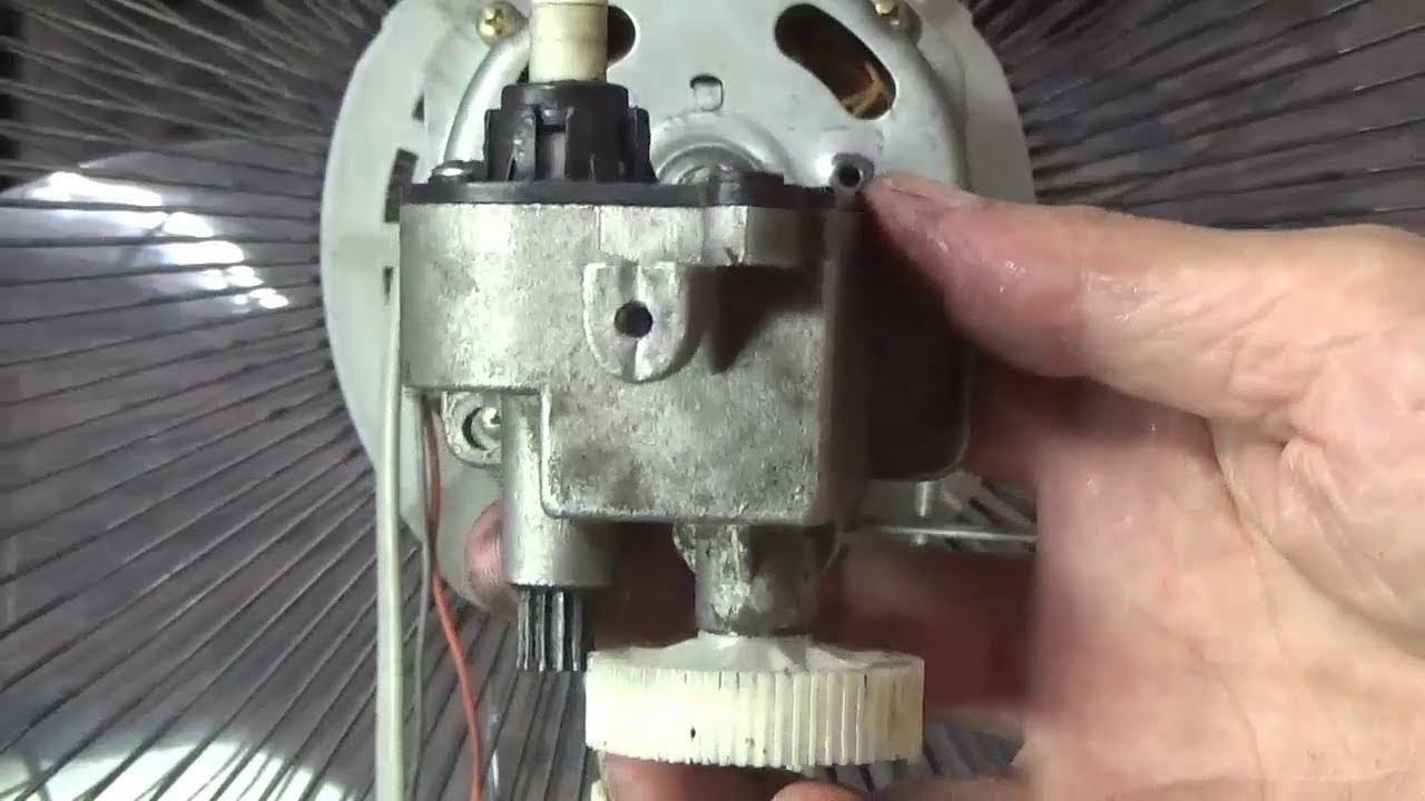 พัดลมตั้งตรงไม่ได้ ส่ายตลอด ชุดเกียร์บ๊อกหัก สาเหตุที่หัก FAN NO