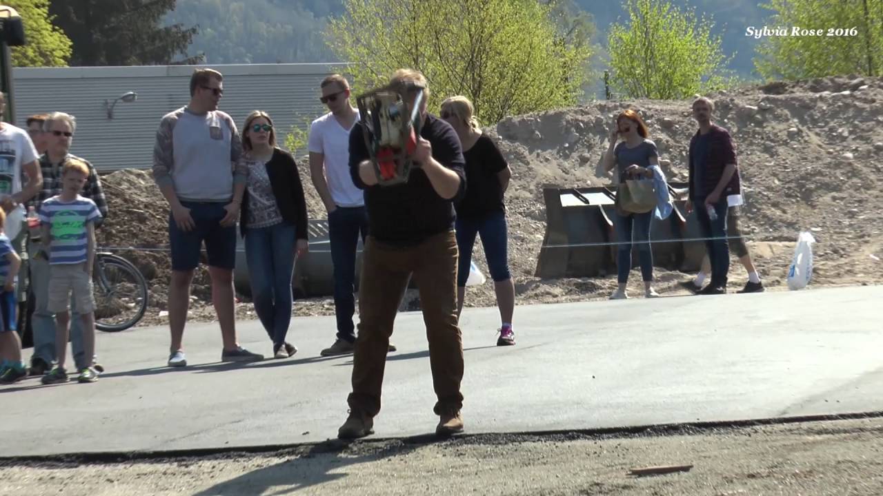 Vårslepp Kvinesdal Åmot 2016   Motorsagkasting