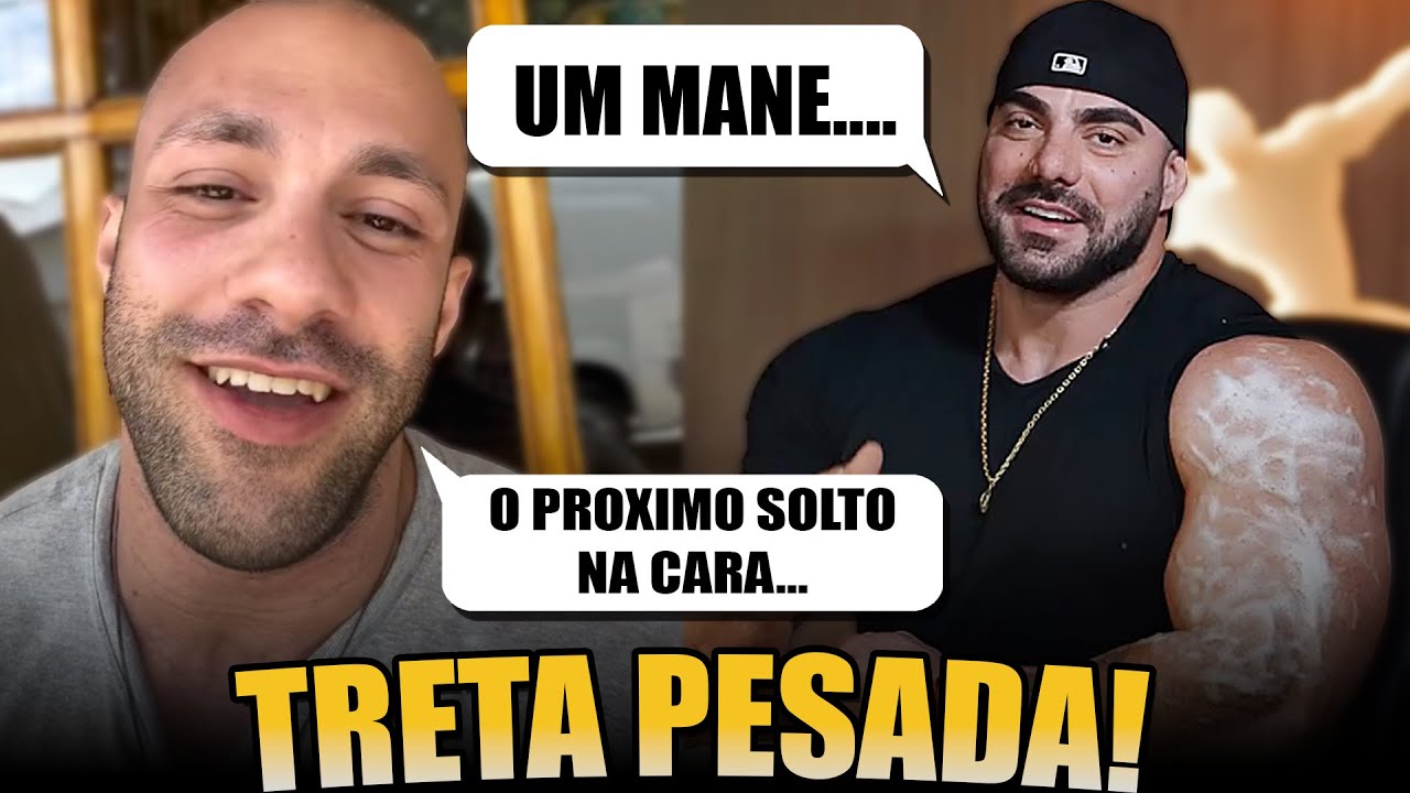 TUDO SOBRE A TRETA PESADA DE LUCAS FIUZA COM RAFAEL BRANDAO!
