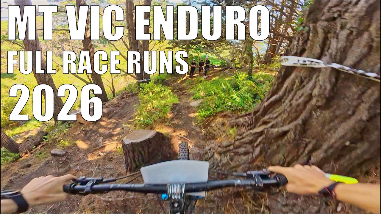 Mt Vic Enduro 2026 (вид от первого лица) - Серия эндуро в Веллингтоне