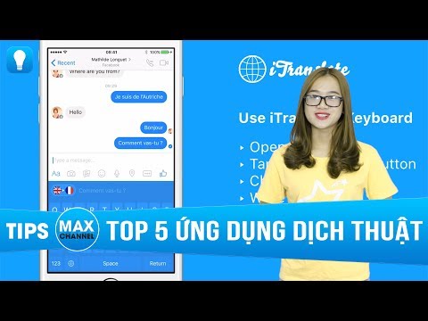 TOP 5 Ứng dụng dịch tốt nhất cho điện thoại