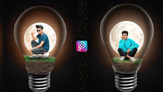 How To Edit Bulb Photo Editing Bulb Photo Editing Tutorial In Picsart-Jerin Editz