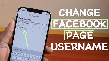 How to Change Facebook Page Username on Mobile