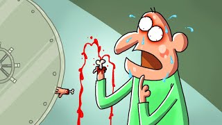Bank Robbery Quickly Backfires  | Cartoon Box 393 | by Frame Order | Hilarious Cartoons