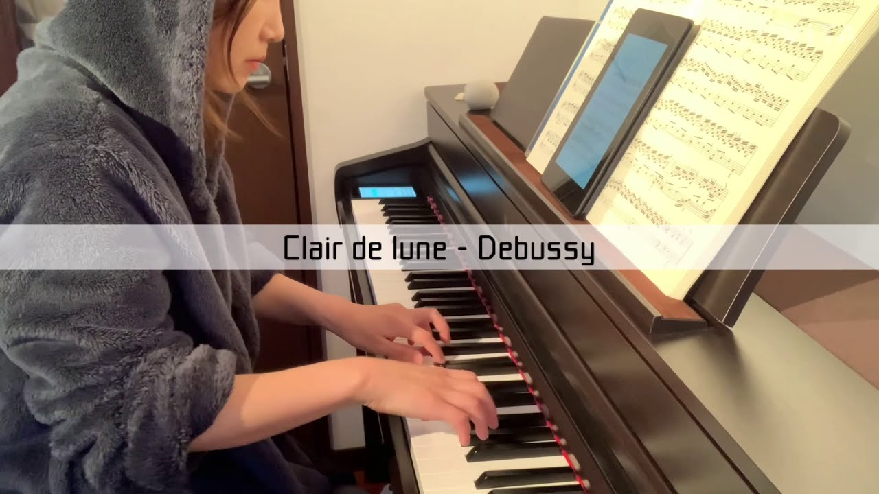 Clair de lune - Debussy | Piano practice | Kawai CA79