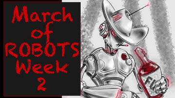 S01 Ep 06 - iPad Sketchbook Pro / March of Robots 2020 Workflow and Challenge Tips - Week 2