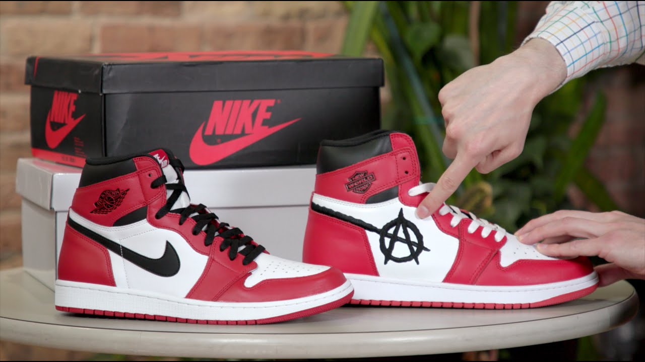 how to customize jordan 1s