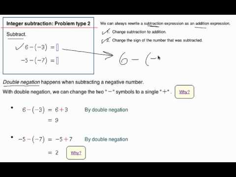 Integer subtraction Problem type 2.mov