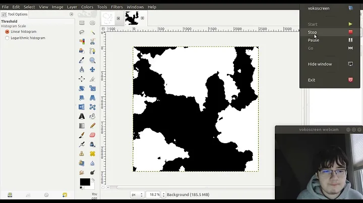 Creating RANDOMLY GENERATED maps and coastlines in GIMP