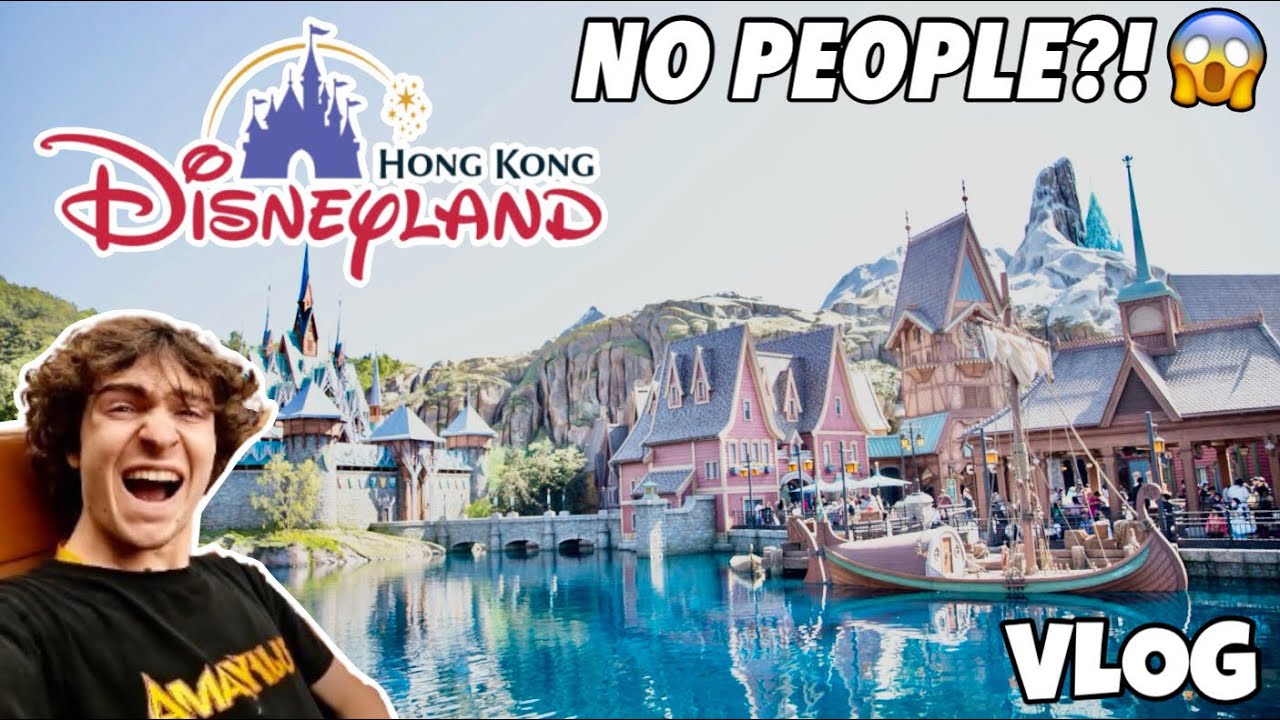 Visiting Disney's MOST UNDERRATED Theme Park?! Hong Kong
