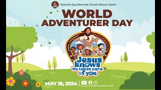 SDAC: Mount Salem || Online Worship Experience || World Adventurer Day || Sabbath Afternoon || Ma…