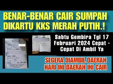 BENAR-BENAR TIDAK TERDUGA SALDO MASUK BARU SAJA DIKARTU KKS KPM UNTUK BANTUAN INI SIMAK