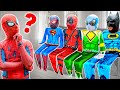 What If 10 SPIDER-MAN in 1 HOUSE? | Spiderman in new SUPERHERO