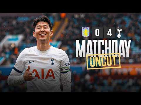 ASTON VILLA 0-4 TOTTENHAM HOTSPUR // MATCHDAY UNCUT // BEHIND-THE-SCENES AT VILLA PARK THRASHING