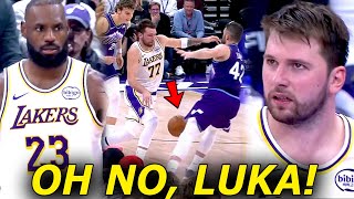 CRAZY GAME! Nambully ng rookie si LeBron, may nabaliw sa ginawa ni Luka Doncic kay Kevin Love!