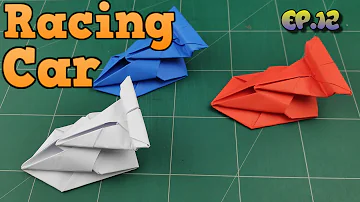 How To Make Easy Car Paper Model | Origami Car Way | DIY Paper Crafts Videos Tutorial Ep.12