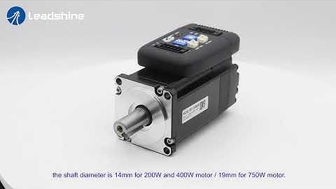 Leadshine Integrated Servo Motor iSV2 Series Brief Introduction