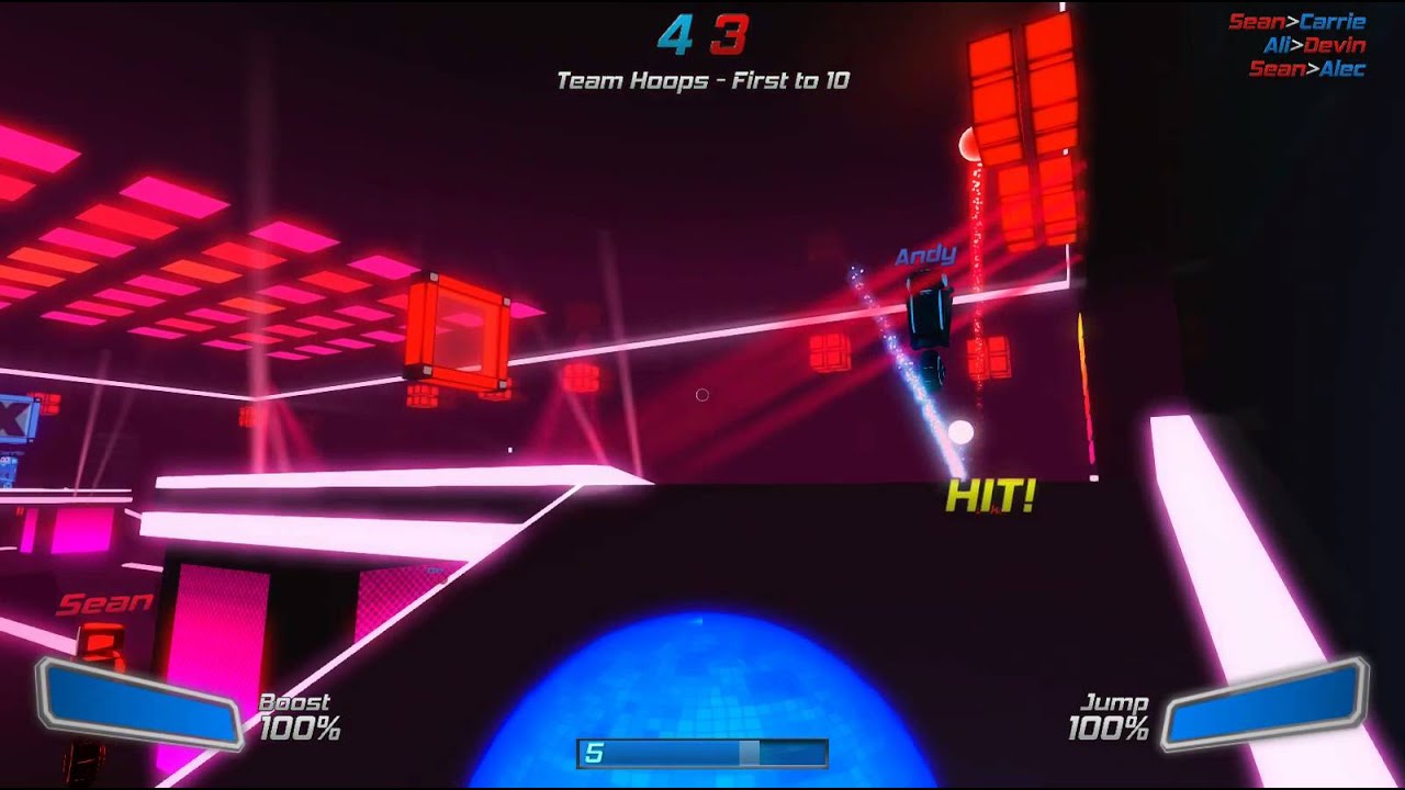 Robot RollerDerby Disco Dodgeball Gameplay Review YouTube