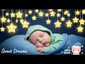 Relaxing Mozart Brahms Lullaby 😴 Baby Sleep Music 🌙 Deep Sleep Now 🎵 Healing Rest