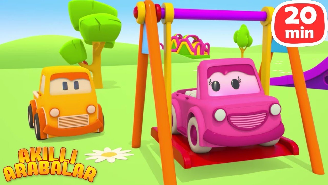 Akıllı Arabalar ile Oyun Parkı Macerası! | Eğlenceli ve Eğitici Çizgi Film