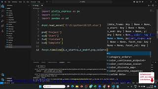 How To Make HTML - An Interactive Gantt Diagram In Python Using Plotly & Excel