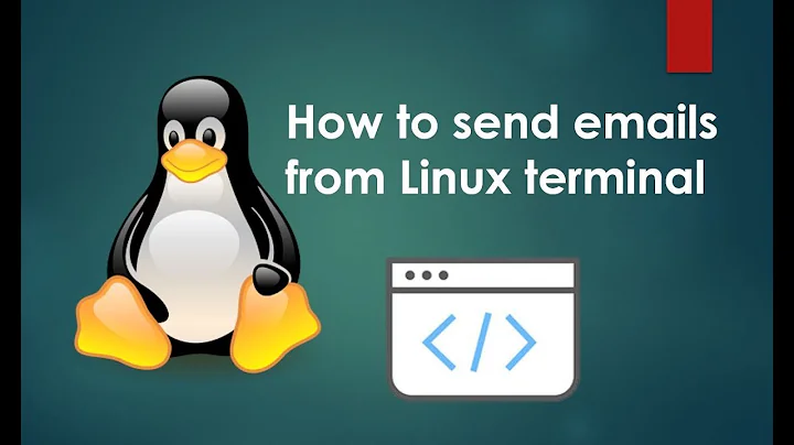 Linux - How to send emails from linux terminal