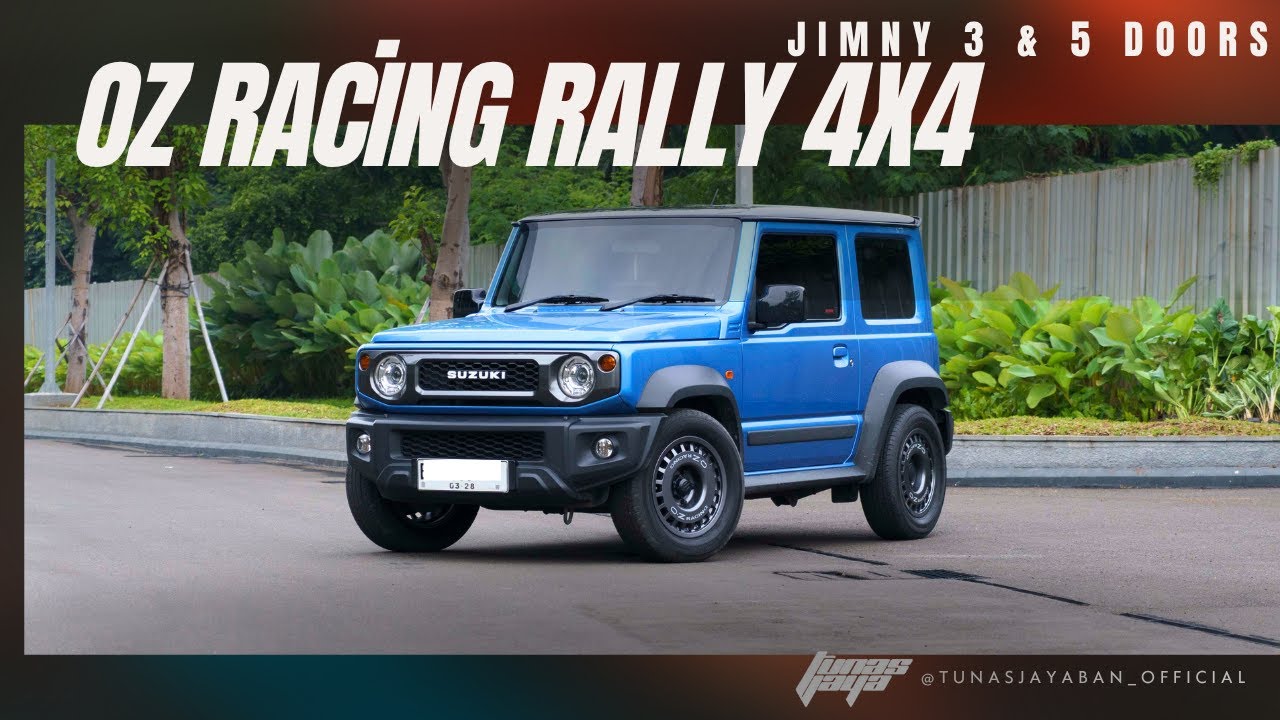 OZ Racing Rally! Upgrade Velg Terbaik untuk Suzuki Jimny - YouTube