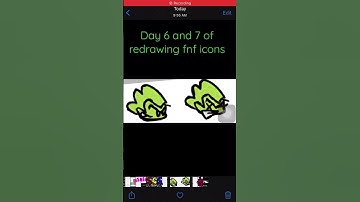 Day 5 and 6 of redrawing fnf icons