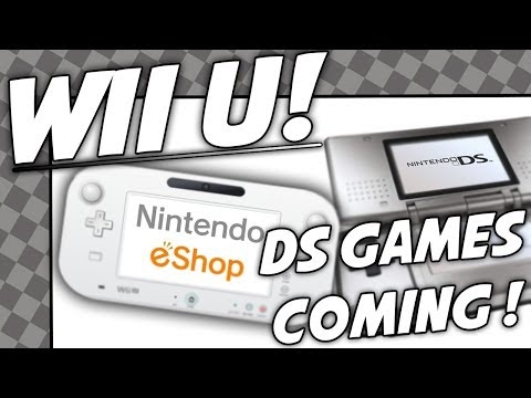 Video: Hry DS Přijdou Do Virtuální Konzole Wii U