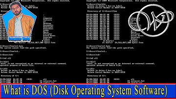 MS DOS tutorial in Urdu/Hindi | what is DOS | DOS (Disk Operating System) | Computer World