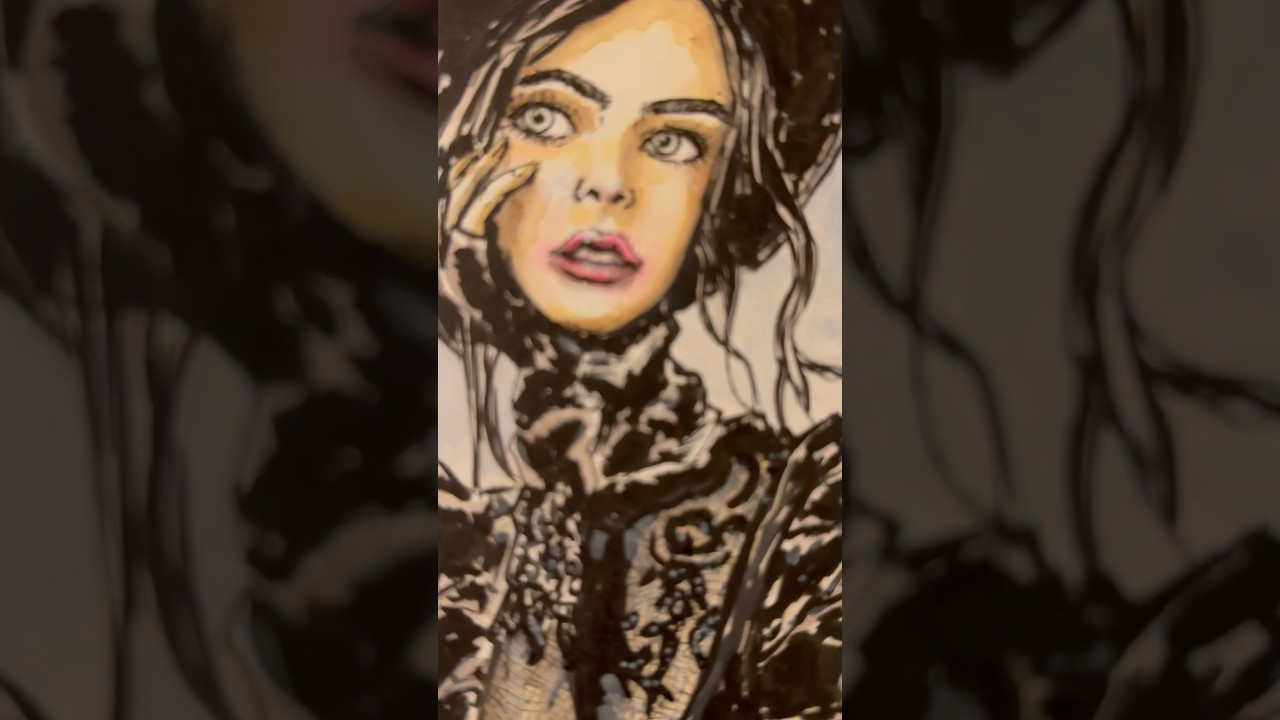 Portrait study on hot pressed paper #portraitstudy #watercolor #inkandwash #inkandwatercolor adlı videoyu YouTube'da izle Portrait study on hot pressed paper #portraitstudy #watercolor #inkandwash #inkandwatercolor adlı videoyu YouTube'da izle