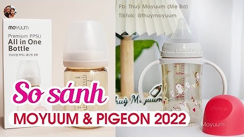 So sánh bình sữa pigeon và comotomo năm 2024