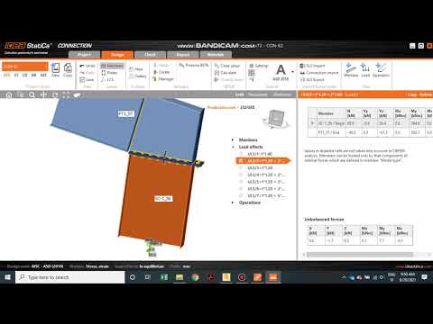 Connection steel design in Idea statica Part 2