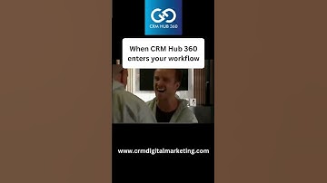 When CRM Hub 360 enters your workflow #crmhub360 #crmforbusiness #paymentgateway #memes