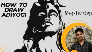 आदियोगी कैसे बनाएं||How To Draw Lord Shiva "Adiyogi drawing" Step By Step (Easy Method)