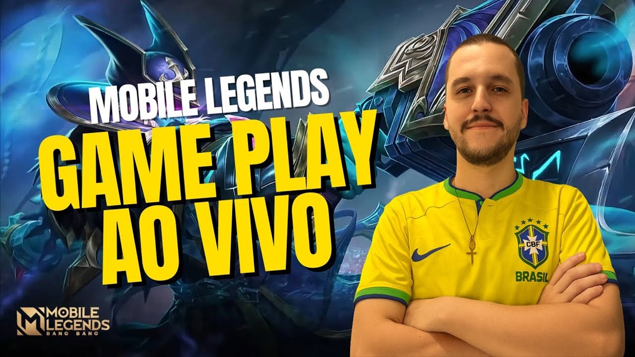 SEXTA-FEIRA DE MOBILE LEGENDS AO VIVO - EM BUSCA DO GLÓRIA ETERNA. | GAME PLAY SOLO E COM O CHAT.