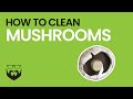 How to Clean Mushrooms