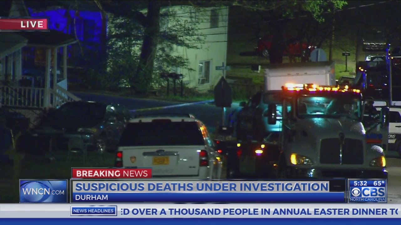 Police identify man and woman found dead in Durham - YouTube