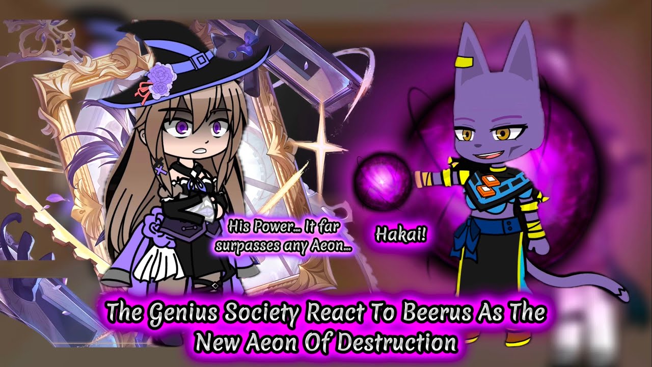 Сообщество гениев реагирует на Beerus как на новую эру разрушения || HSR || DBS || Реакция Gacha.