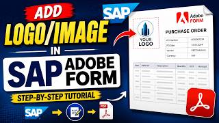 8.Add Logo/Image in SAP Adobe Form | Step-by-Step Tutorial #adobe