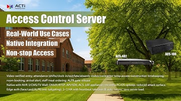 Why Access Control Server Is the Ideal Fit for Factories, Hotels, and Schools