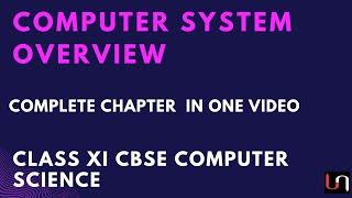 Computer System Overview | One Shot Video | Class 11 CBSE Computer Science screenshot 1
