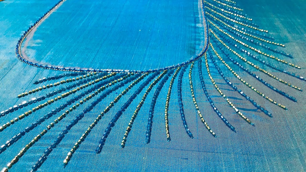 Easy bead embroidery