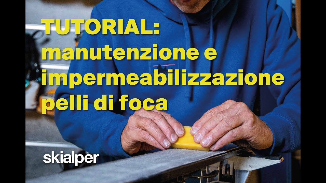 Tutorial per la manutenzione e impermeabilizzazione delle pelli di foca