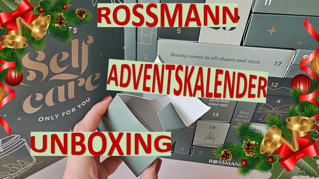 Rossmann Self Care Adventskalender Unboxing 2023 YouTube rossmann-self-care-adventskalender-unboxing-2023-youtube