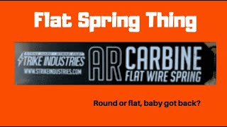 Strike Industries AR Carbine Flat Wire Spring Reveiw