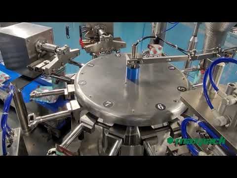 Maxpack MFR 3 Premade Bagger - IQF Frozen Novelties & Snacks - Chocolate Covered Strawberries