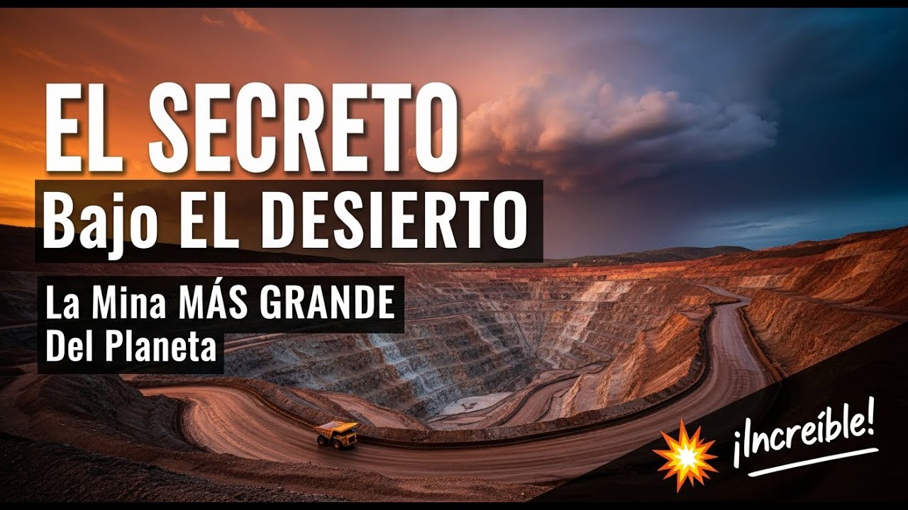 EL SECRETO Bajo EL DESIERTO: La Mina de Cobre MÁS GRANDE Del Planeta | ¡Increíble!
